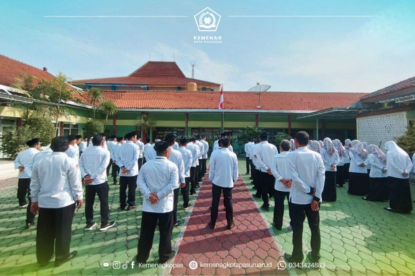 Kemenag Kota Pasuruan Gelar Apel Pagi: Tekankan Perubahan Mindset dan Penguatan Nilai Integritas