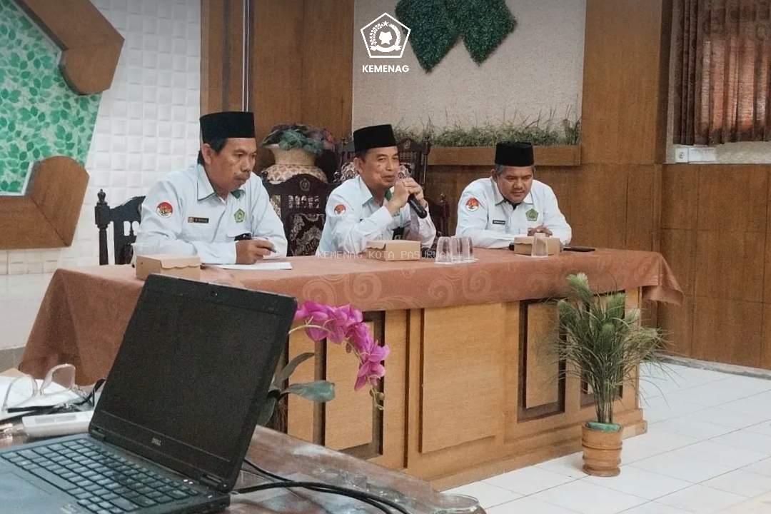 Tingkatkan Kualitas Layanan, Kemenag Kota Pasuruan Gelar Konsolidasi Pelaporan Bimbingan Perkawinan