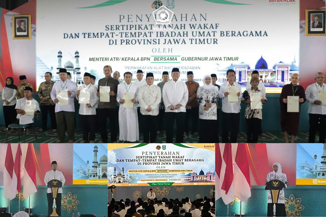 Peningkatan Signifikan Capaian Sertifikasi di Jawa Timur Berkat Sinergi Lintas Sektoral