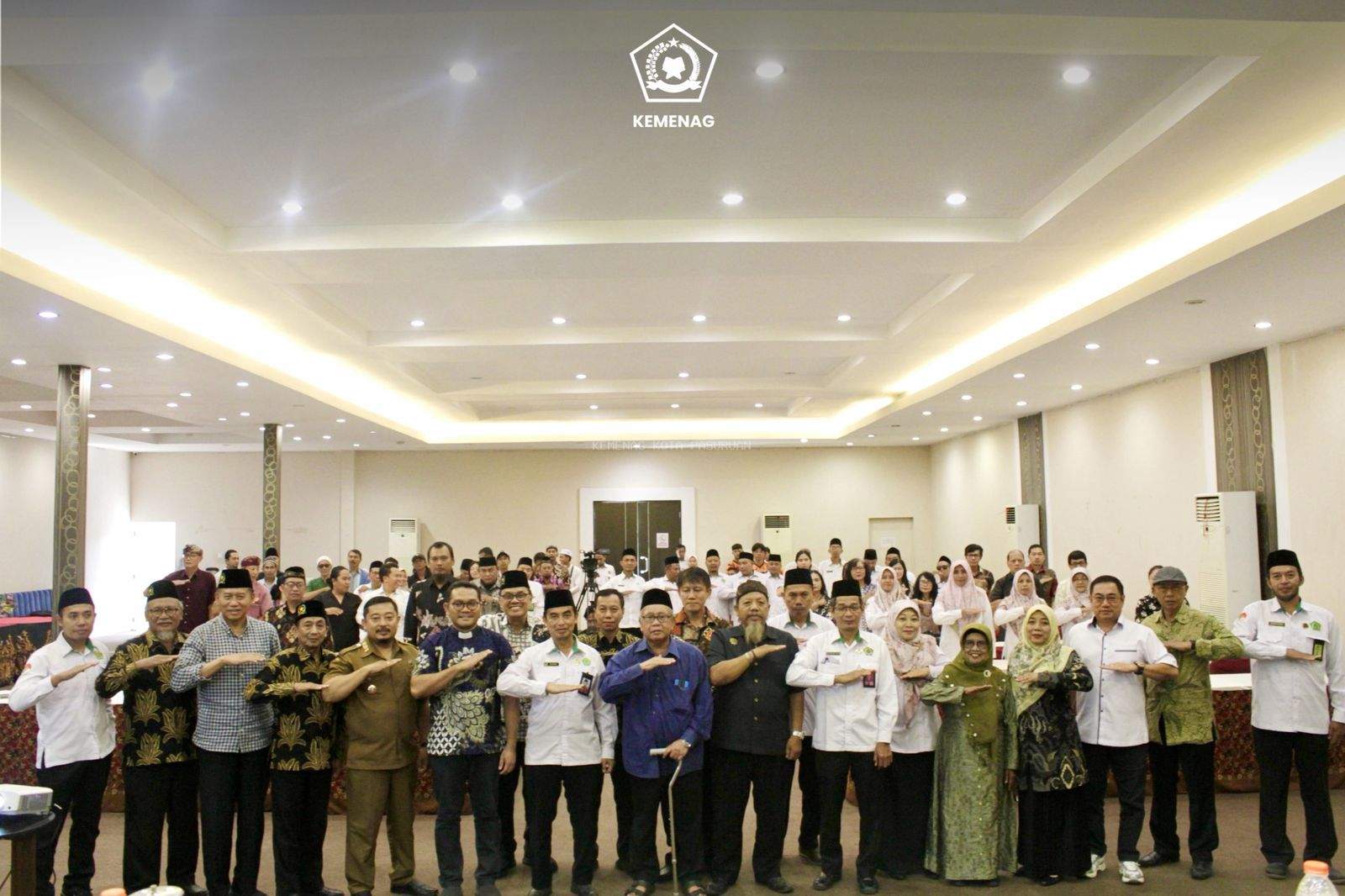 Perkuat Pilar Kerukunan, Kemenag Kota Pasuruan Gelar Penguatan Kampung Moderasi Beragama