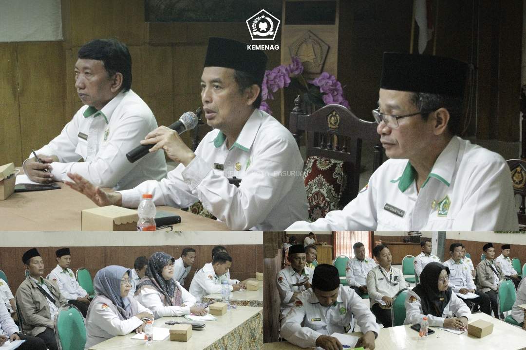 Pembinaan PPPK Penuh Waktu dan Paruh Waktu, Kemenag Kota Pasuruan Perkuat Pemahaman Tugas dan Fungsi ASN
