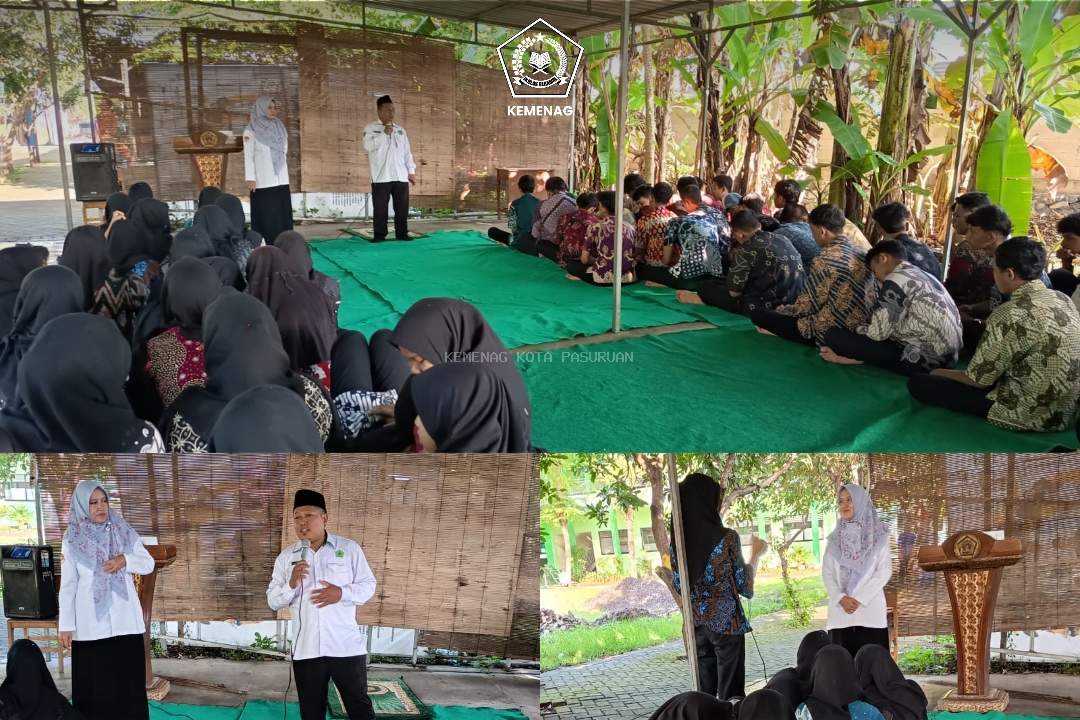 BRUS Tanamkan Pembiasaan Berdoa Sejak Dini di SMK Muhammadiyah 1 Kota Pasuruan