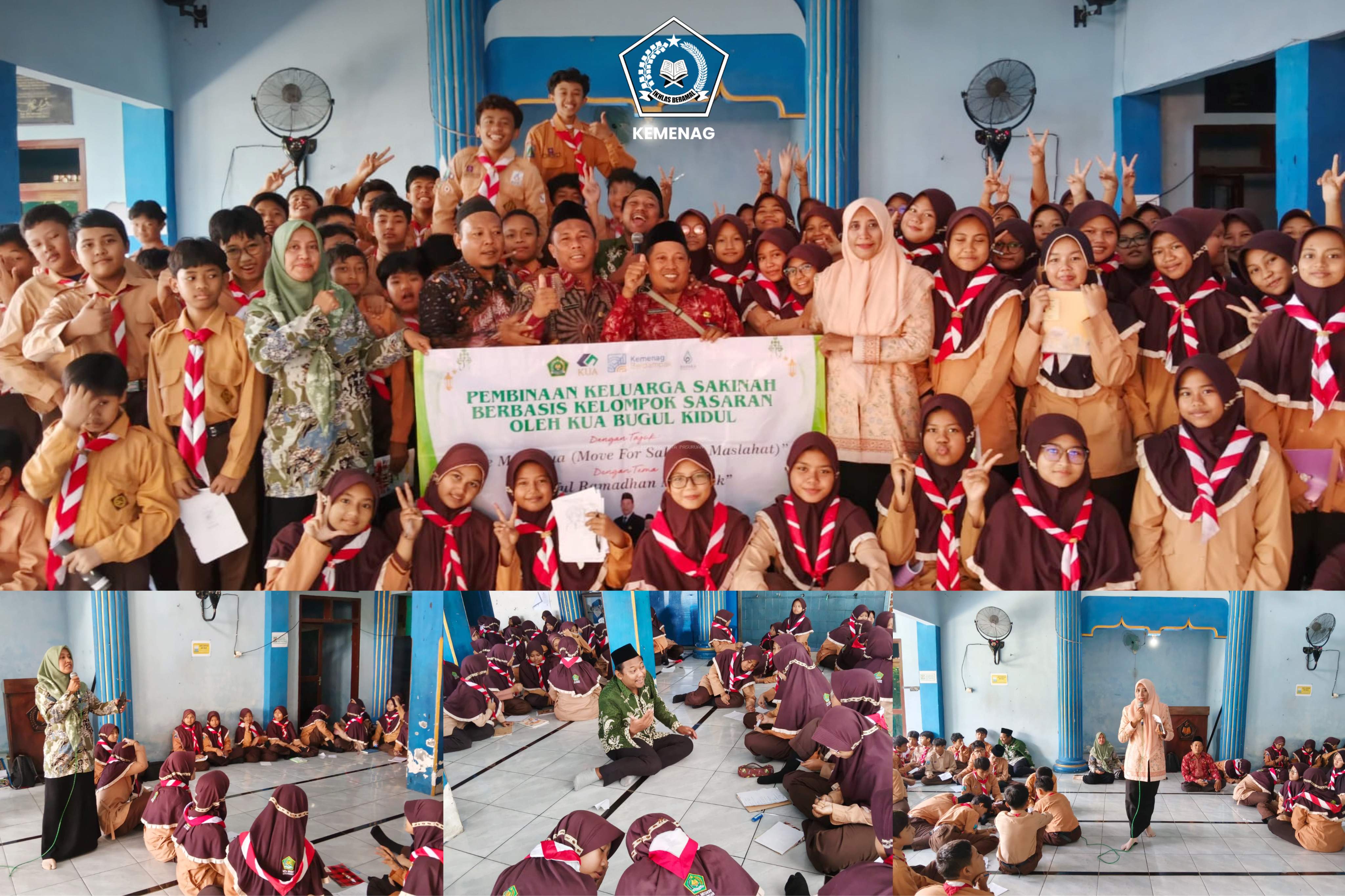 The Most KUA Hadir di MTsN Kota Pasuruan, Bangun Karakter Remaja Lewat Game Edukatif Islami