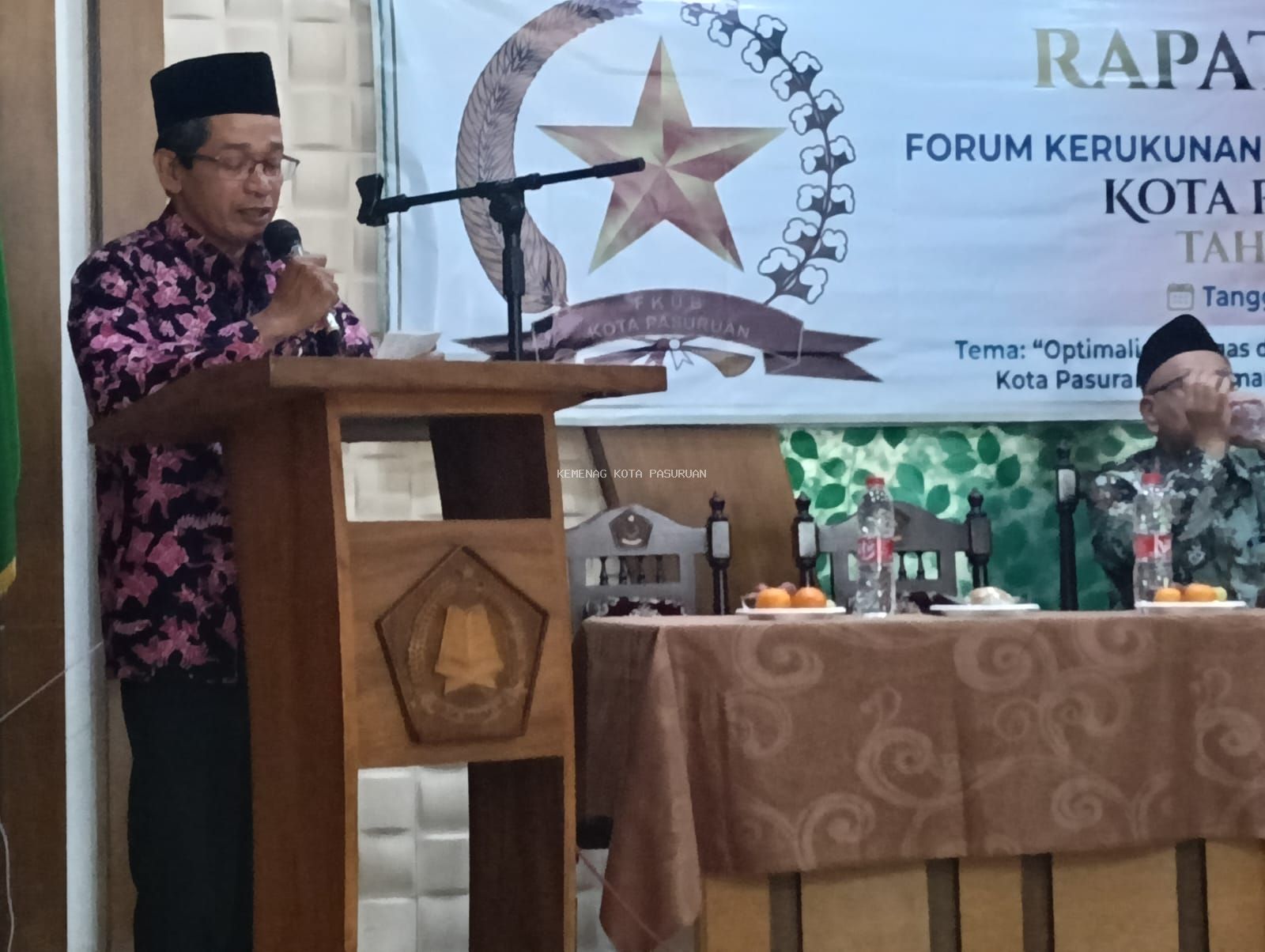 Merawat Harmoni, Mengukuhkan Toleransi: Pesan Kemenag dalam Raker FKUB Kota Pasuruan