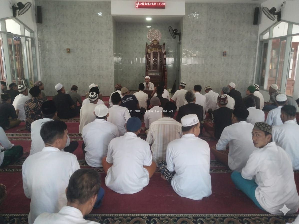 Tingkatkan Spiritual Warga Binaan, Penyuluh Agama Kemenag Kota Pasuruan Mengupas "Akar Kemuliaan Hakiki" di Lapas Pasuruan