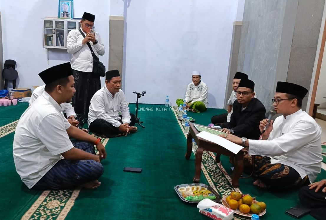 Melegalkan Aset Umat, Kemenag Kota Pasuruan Pimpin Ikrar Wakaf Masjid Al-Hidayah ke Nahdlatul Ulama (NU)