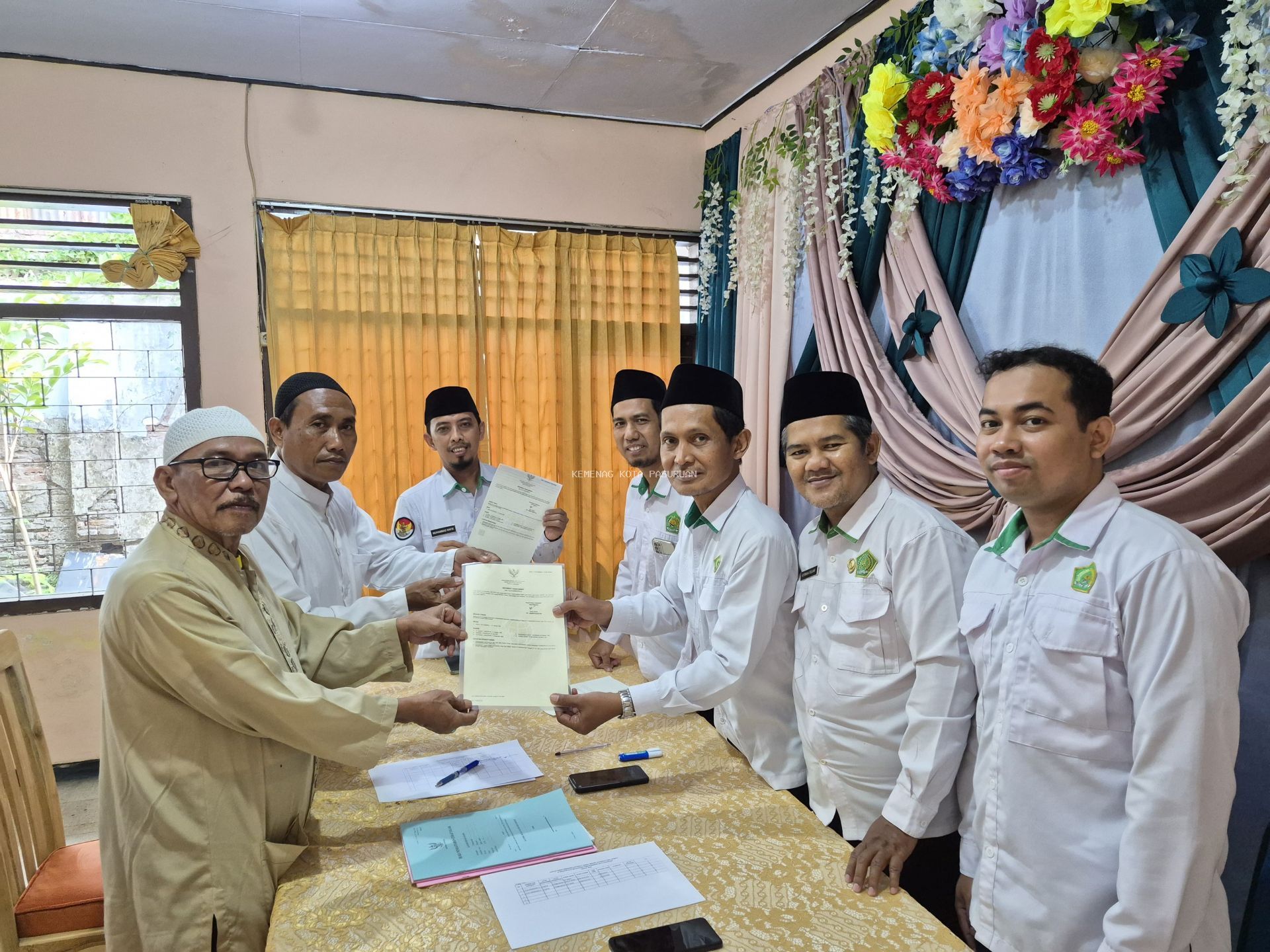 Kemenag Kota Pasuruan Dampingi Penerbitan Sertifikat Wakaf, Perkuat Kepastian Hukum Musholla Baitur Rohmah