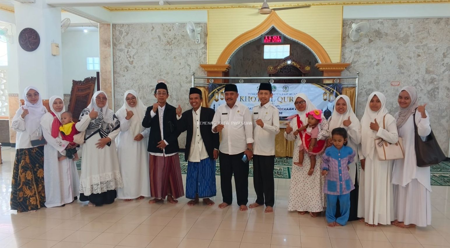Khotmil Qur’an Serentak di 20 Masjid dan Musala, Semarakkan HUT ke-81 Kemerdekaan RI di Kota Pasuruan