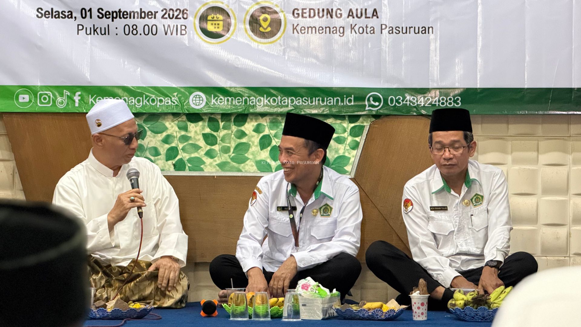 Binkarsital Kemenag Kopas Hadirkan KH. Abdul Halim, Kupas Keteladanan Rasulullah dan Jejak Ulama Pasuruan