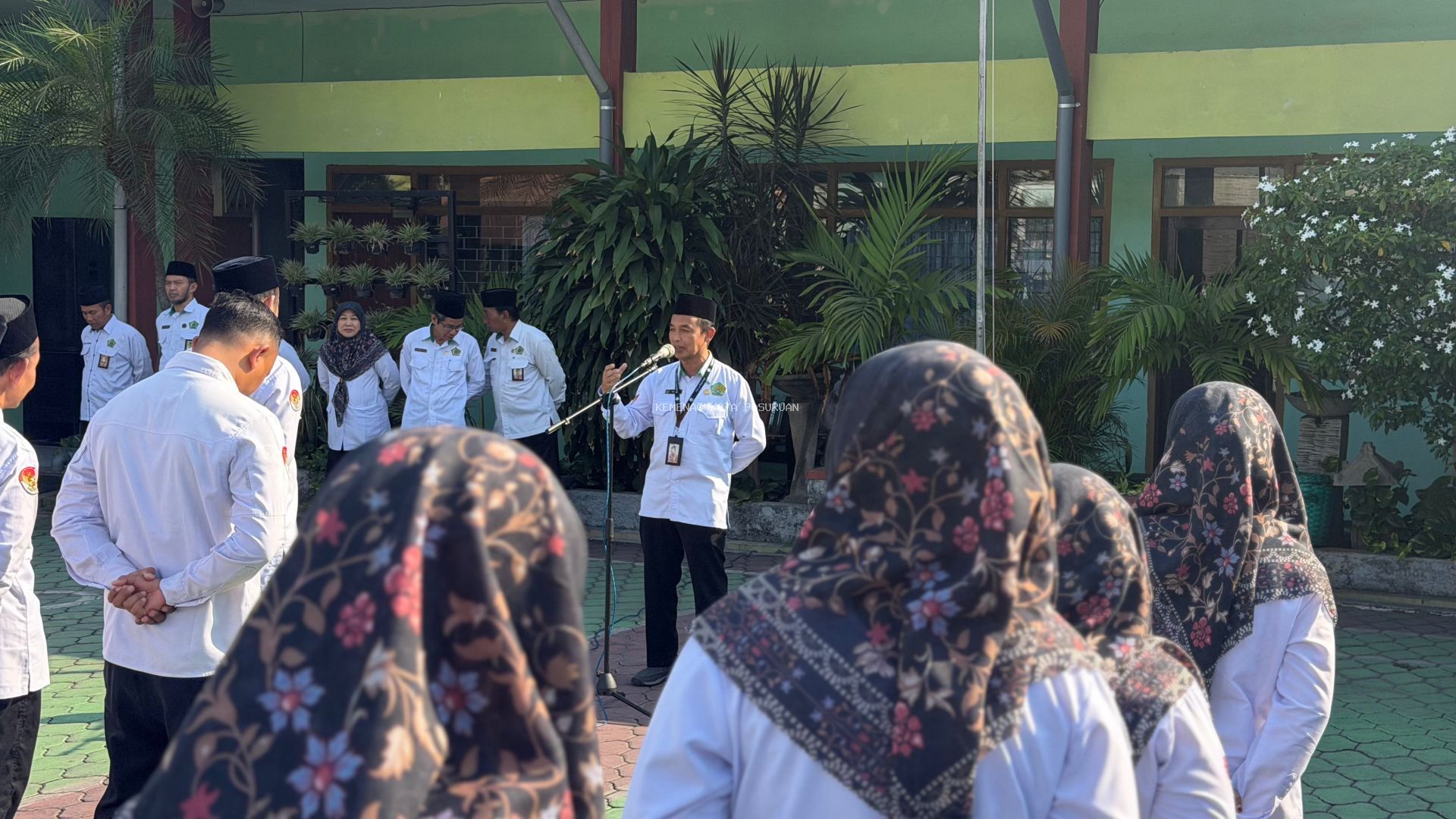 Apel Pagi Kemenag Kota Pasuruan, Rasyidi Tekankan Kedisiplinan dan Jangan Terlena dengan Prestasi