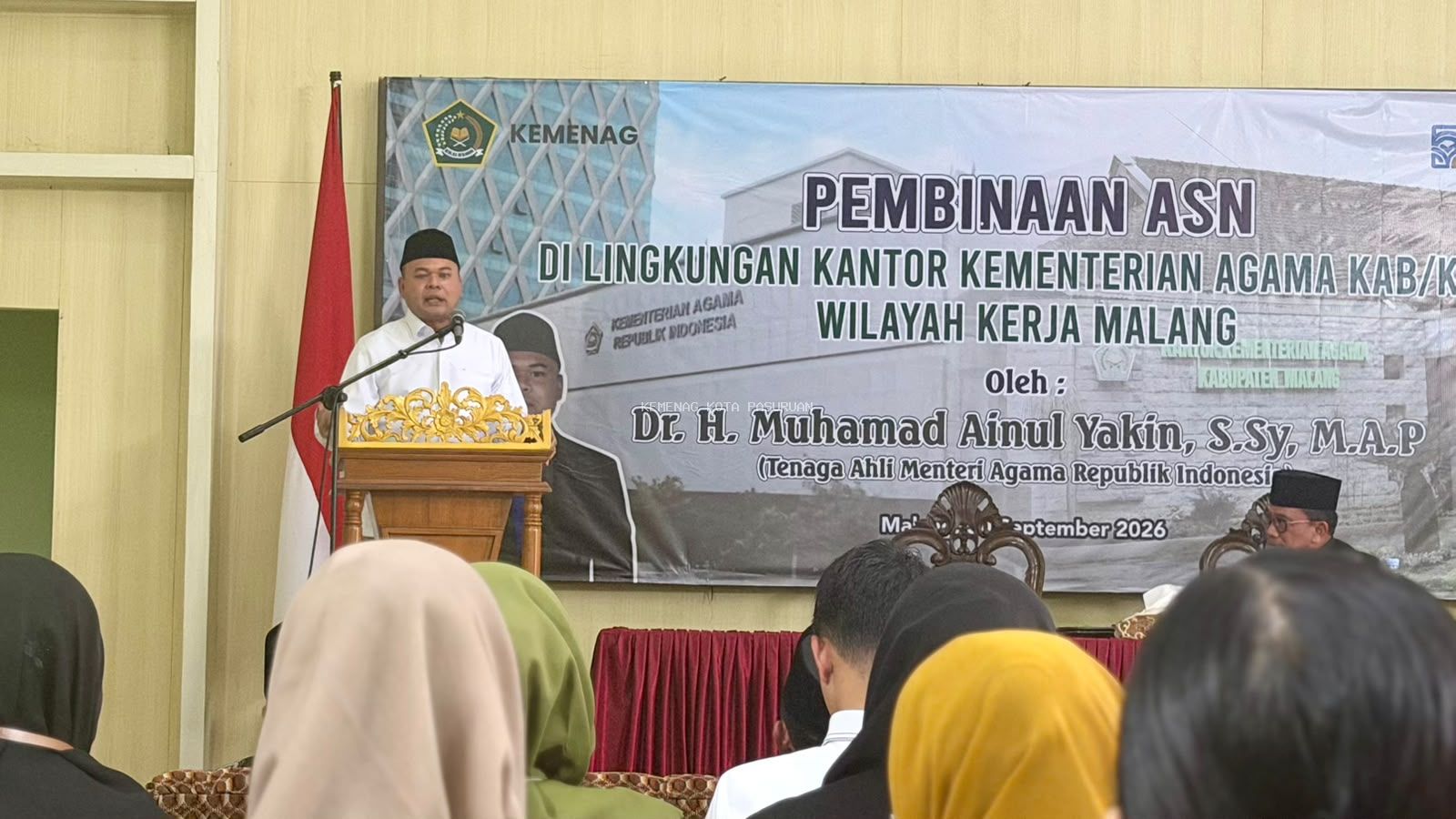 Perkuat “Sense of Belonging”, ASN Kemenag Diingatkan Jaga Marwah Instansi