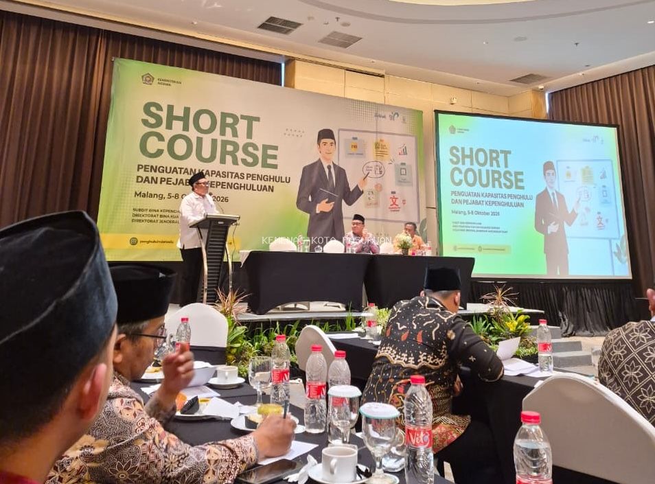 Penghulu Harus Adaptif di Era Global, Kemenag Gelar Short Course Penguatan Kapasitas di Malang