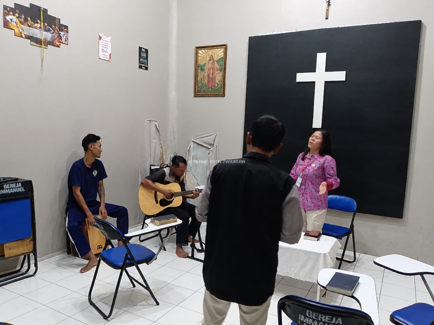 Penyuluh Agama Kristen Kemenag Kota Pasuruan Hadirkan Pengharapan Baru bagi Warga Binaan Lapas